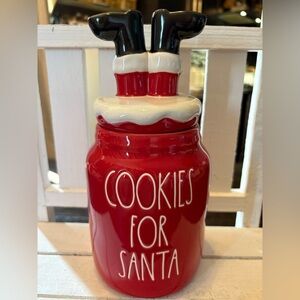 Rae Dunn Cookies for Santa Baby Canister